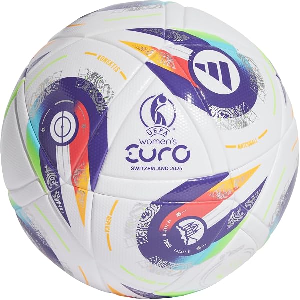 Adidas Womens Euros 2025 Football - Sfera (Laminata) Unisex Adulto
