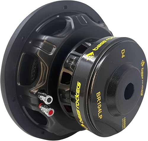 Miniatura 9 de Bass Rockers Subwoofer dual de coche de 4 ohmios de 12" y 2000 W - BR124LP