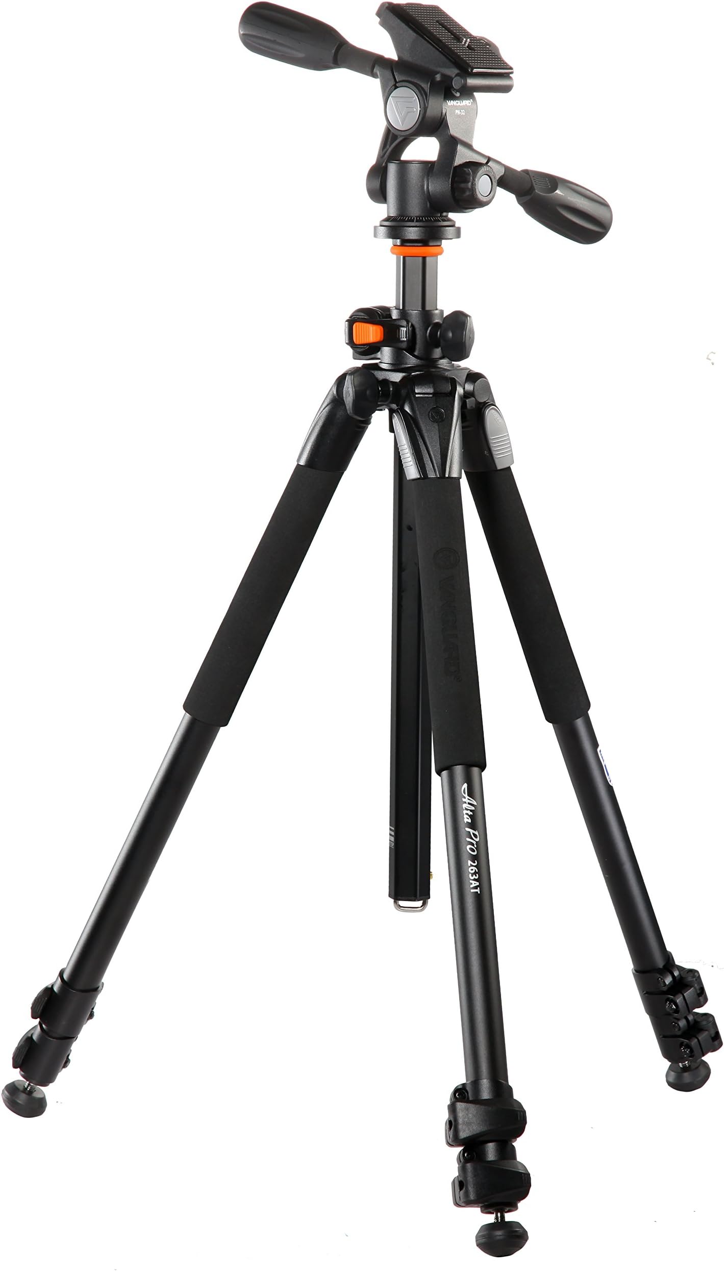 Alta Pro 263AP Aluminum Tripod with PH-32 Panhead for Sony, Nikon, Canon DSLR Cameras, Black
