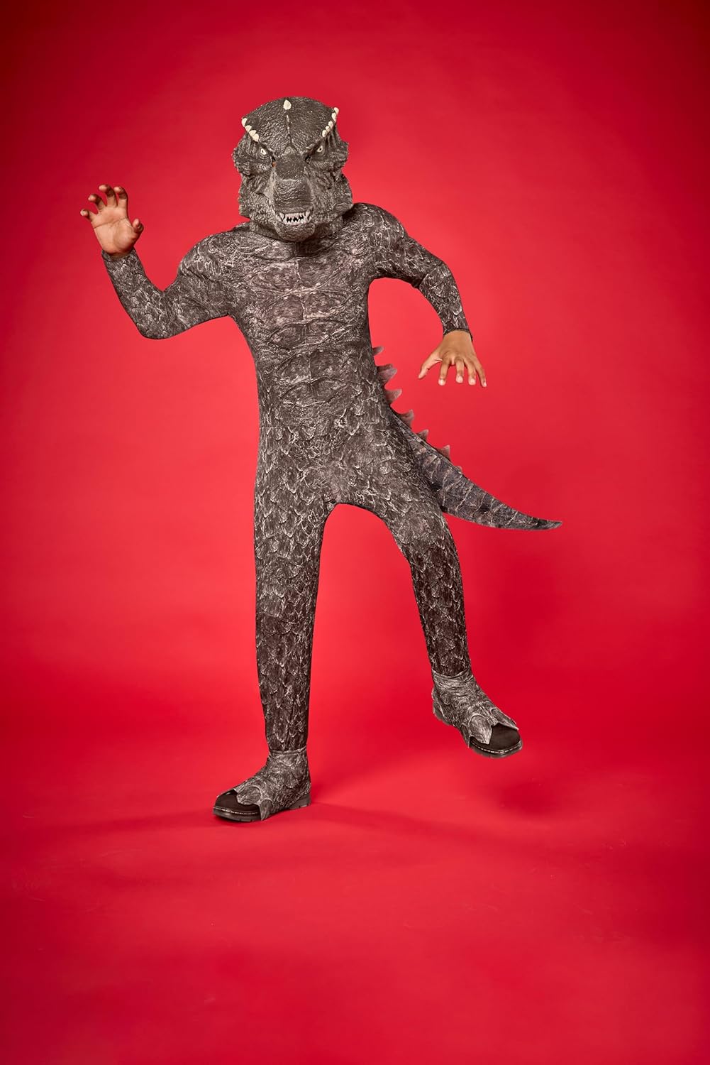 InSpirit Designs Godzilla vs. Kong Kids Godzilla Jumpsuit Costume | Officially Licensed | Theatrical Outfit