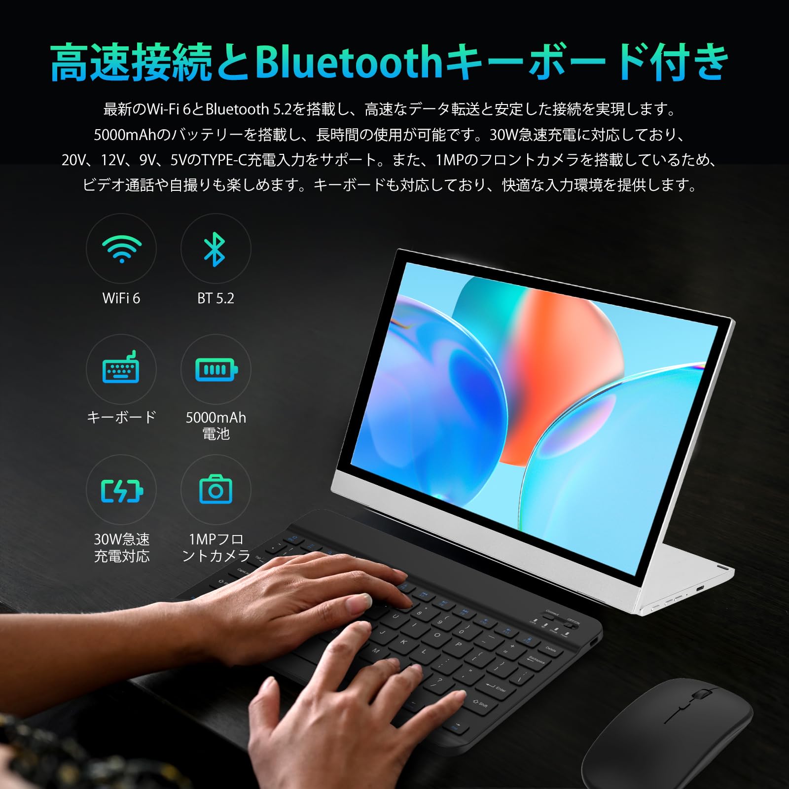 HiGrace タブレット 14.1インチ HDMI端子付き Amazon.co.jp: タブレット 14インチ - HiGrace Android 14