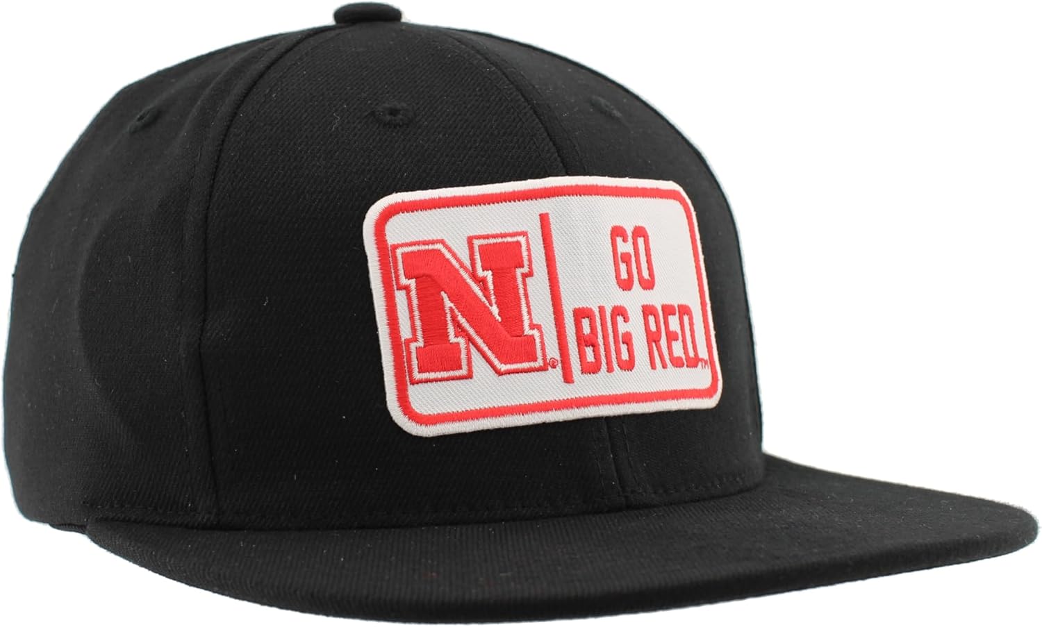 Nebraska Cornhuskers NCAA Officially Licensed Fitted Hat M15Z Defer Black, Medium - Image 5