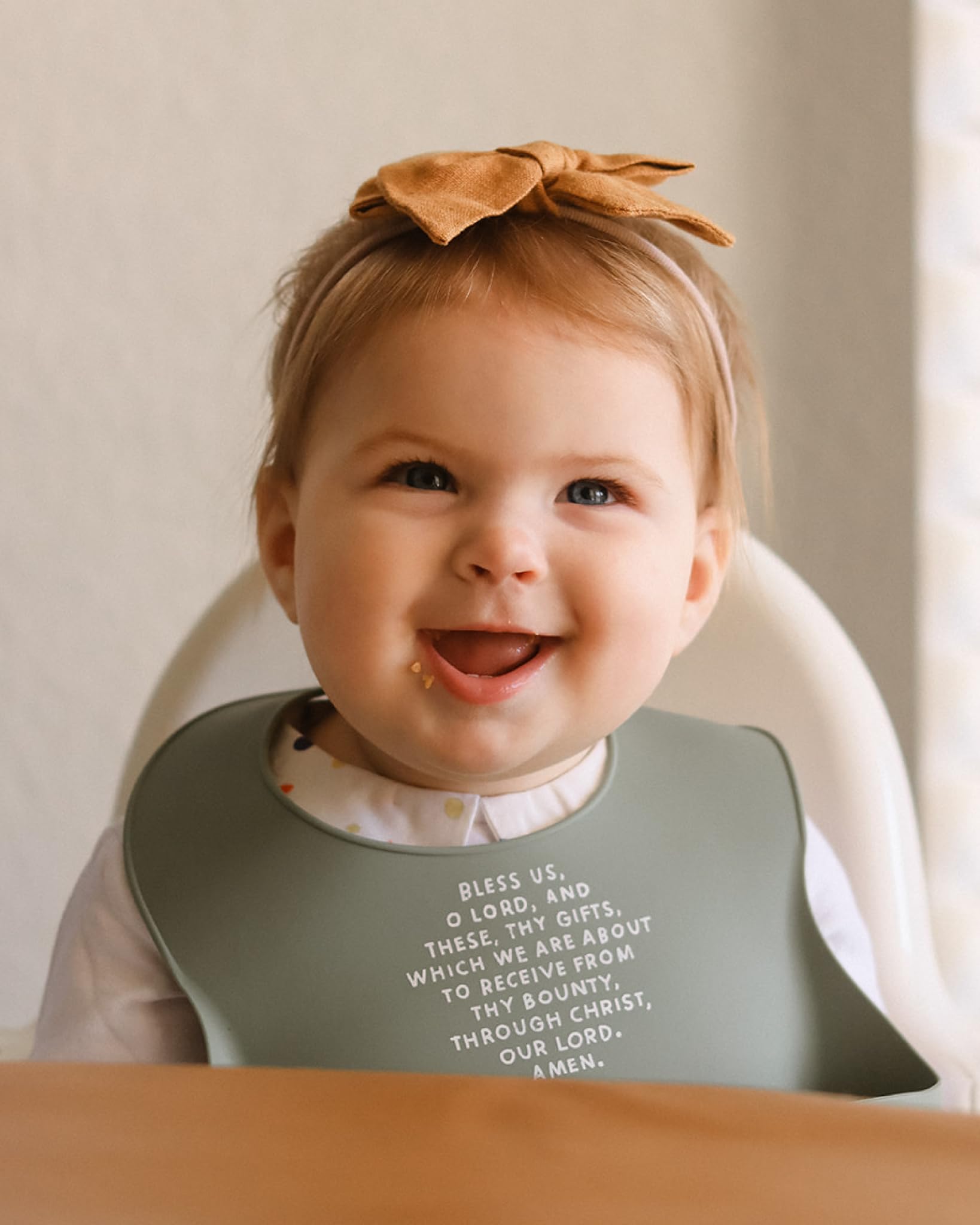 Be A Heart Catholic Silicone Bibs For Babies & Toddlers