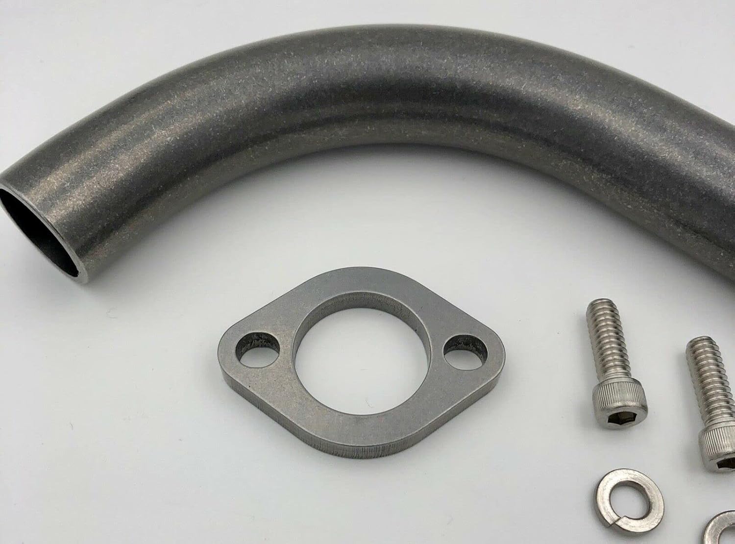 DIY custom header exhaust kit for Briggs & Stratton Flathead Intek 5-6.5 hp