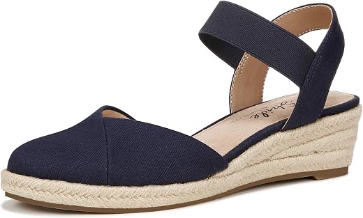 LifeStride Womens Kimmie Wedge Espadrilles