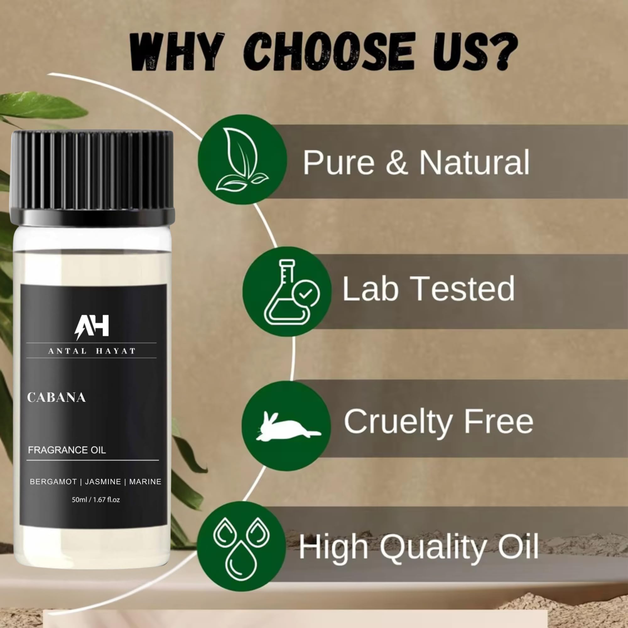 Cabana - Aceite esencial de 50 ml, aroma de hotel de lujo, limón, bergamota, jazmín, ámbar y almizcle, inspirado en The Ritz Carlton, aceite difusor de la colección de hotel, aceite de fragancia de