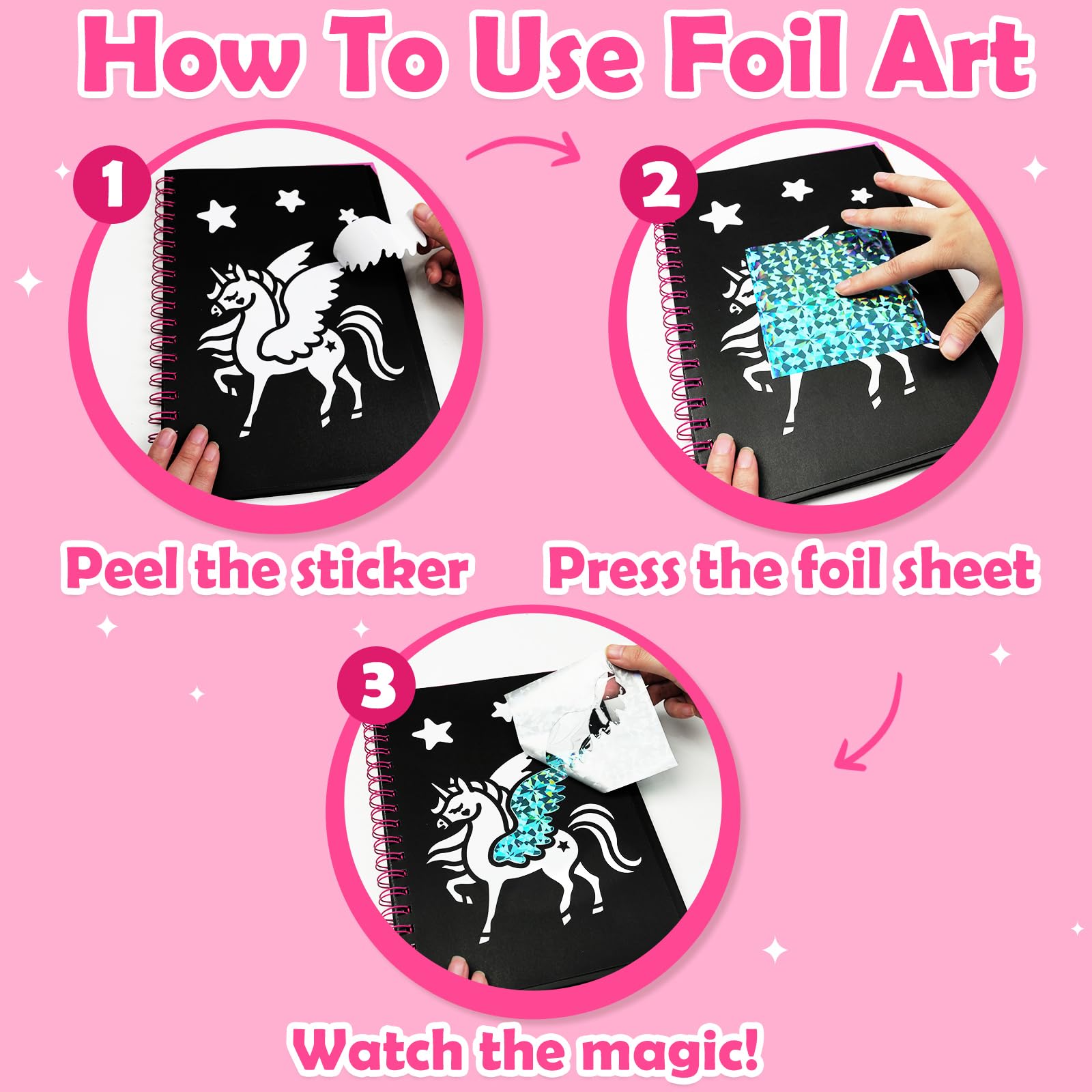 LIKYMO Foil Art for Kids - Image 4