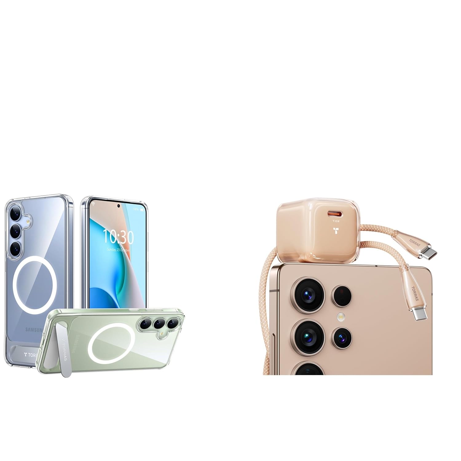 TORRAS Low Temp 30W USB C Charger Magnetic Case Buy Together to Save 15