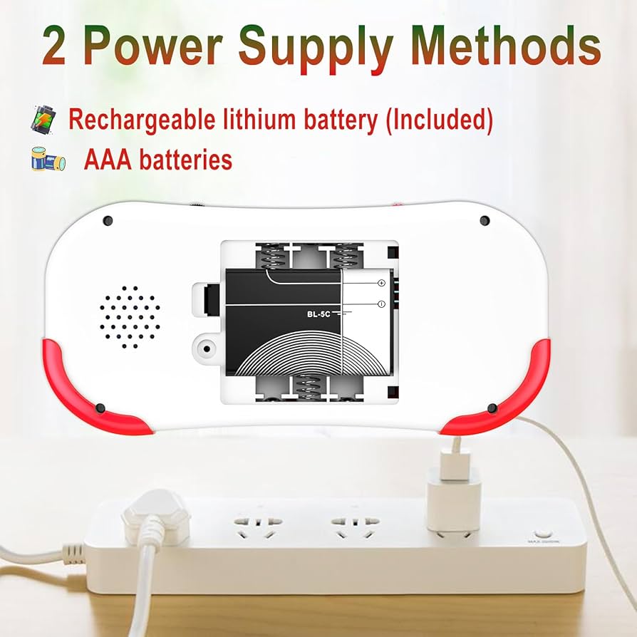 Amazon | Douddy レトロハンドヘルドゲームコンソール 子供用 4