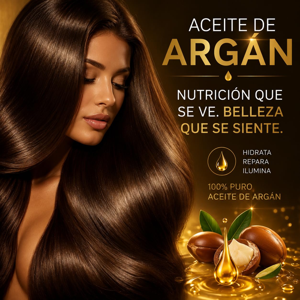Karseell MACA CARE SYSTEM Sérum Capilar Profesional Aceite de Argán Karité Hidratación Reparación Brillo Antifrizz Alisado Nutritivo Puntas Abiertas Cabello Seco Dañado Teñido Rizado Sin Sulfatos 50ml