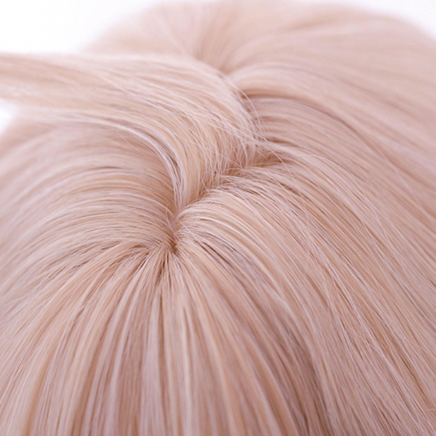 Long Curly Wavy Grey Purple Wig for Women, Cosplay, Lolita: Light Pink