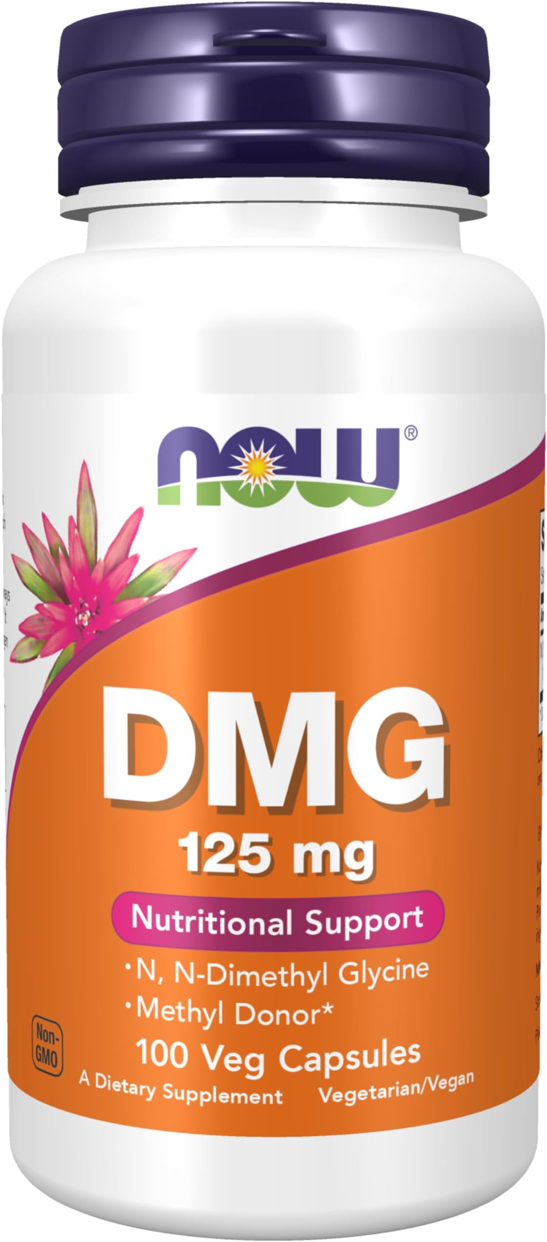 NOW Foods Dmg, 100 Caps (125 mg)
