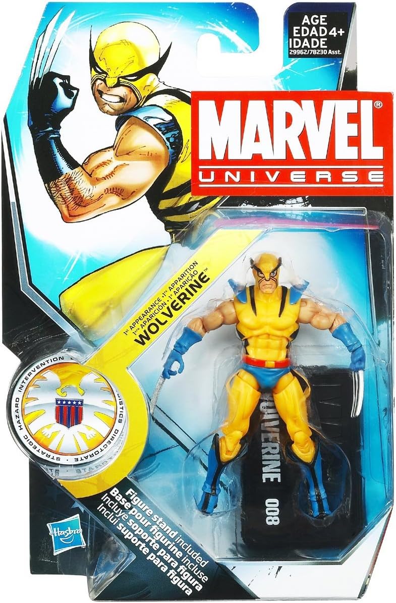 Marvel Universe 3 3/4 Inch Series 13 Action Figure Wolverine First Appearance