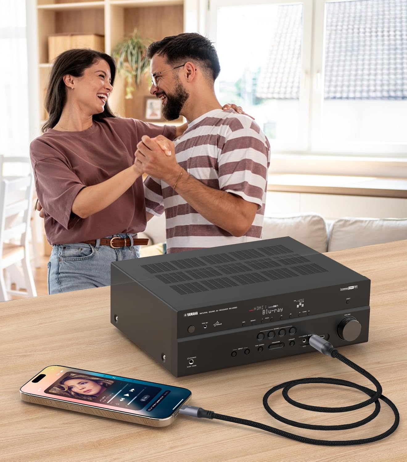 Cable de audio óptico USB C a Toslink, 6 pies, unidireccional, puerto USB C a SPDIF, cable de audio estéreo óptico digital macho para smartphone, tableta, laptop, TV/barra de sonido, Sony PS5