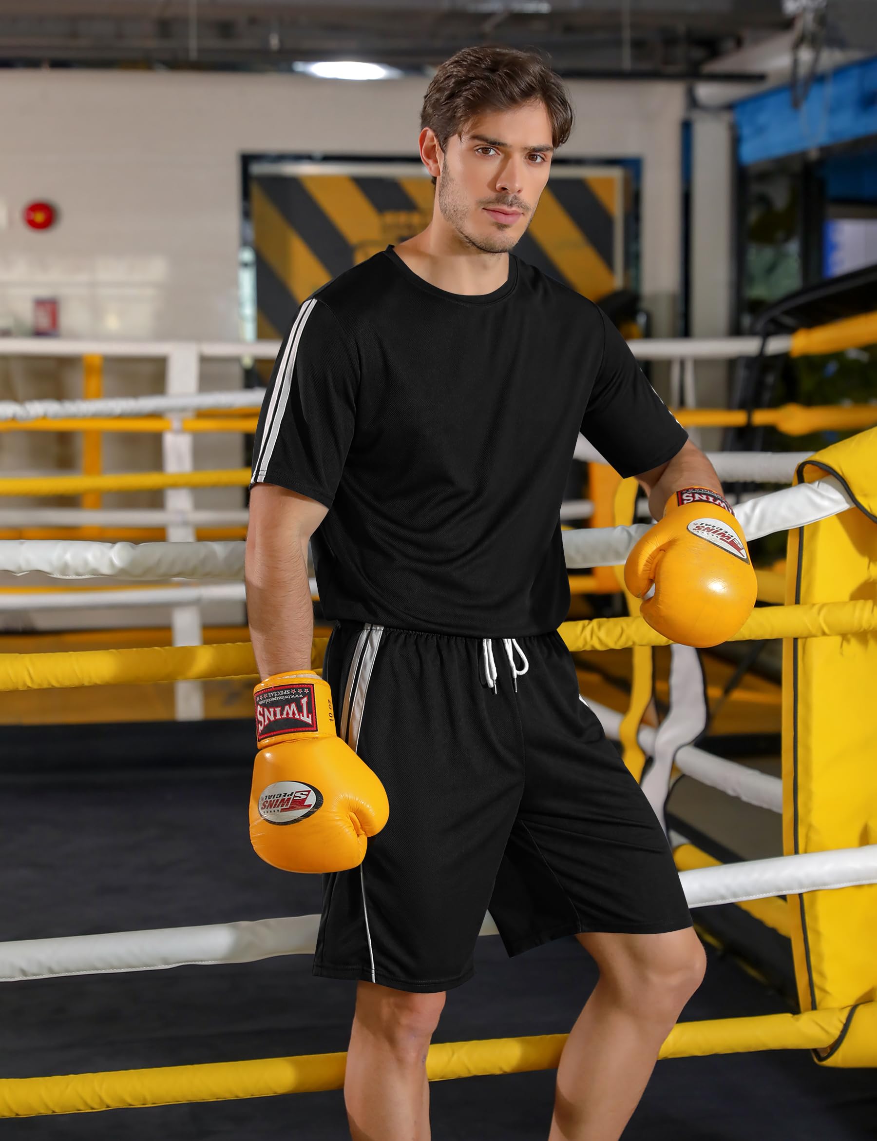 Nieery Conjunto Chándal para Hombre Traje Deportivo Casual Adecuado para Jogging Baloncesto Fútbol Fitness