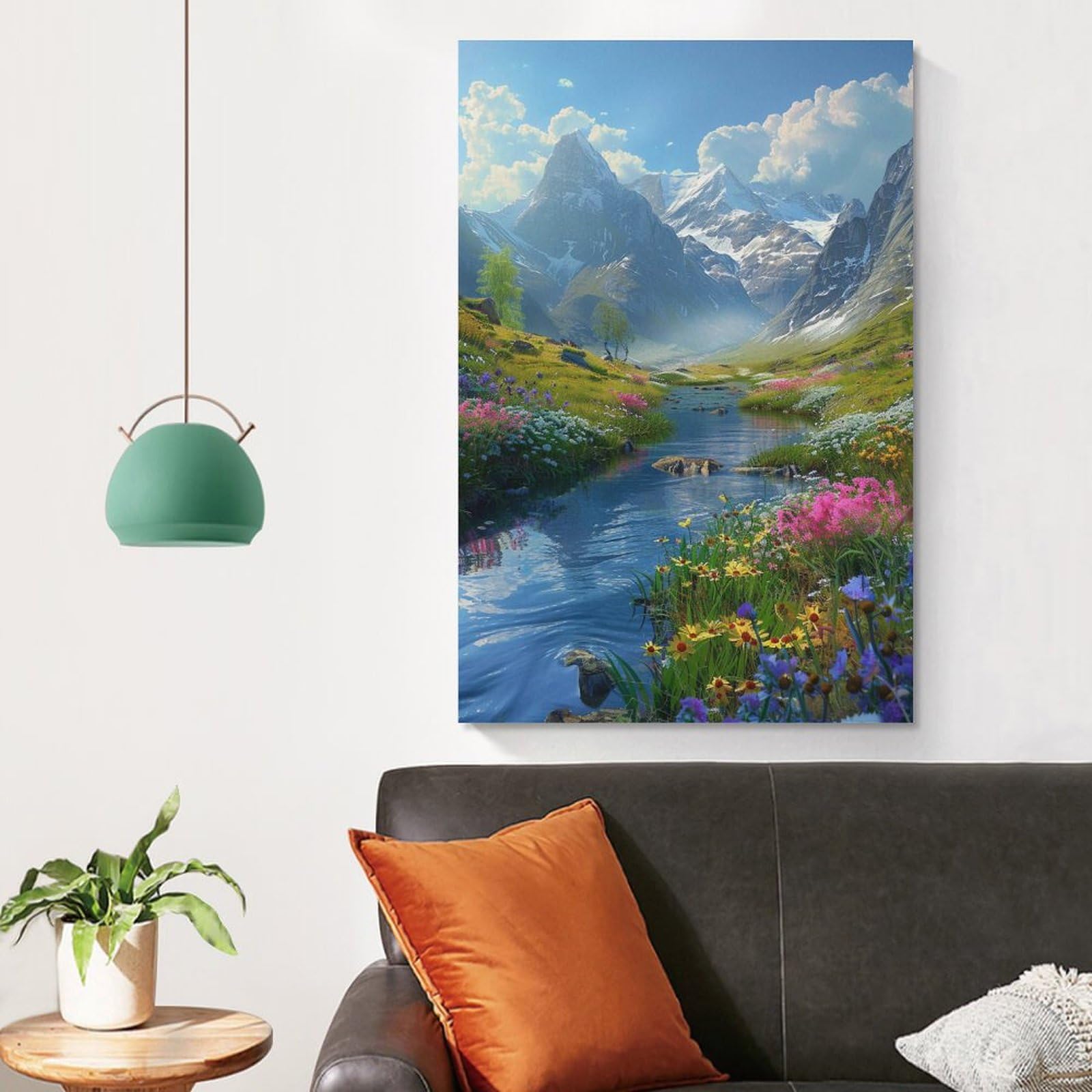 玄関に飾る 山の絵 絵画 花 壁掛け 絵 インテリア自然 風景画モダン 玄関に飾る 山の絵 絵画 花 壁掛け 絵 インテリア自然 風景画