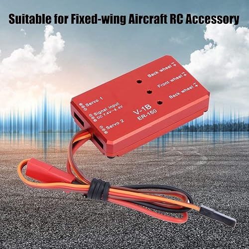 Miniatura 9 de JP Hobby ER-150 Alloy Electric Retractable System for Fixed-Wing Aircraft RC Accessory(Controller (2S Power Supply))
