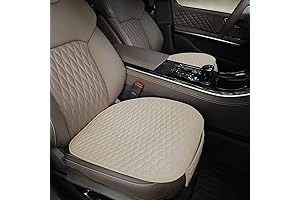 Breathable Linen Front Seat Cushion for Cars