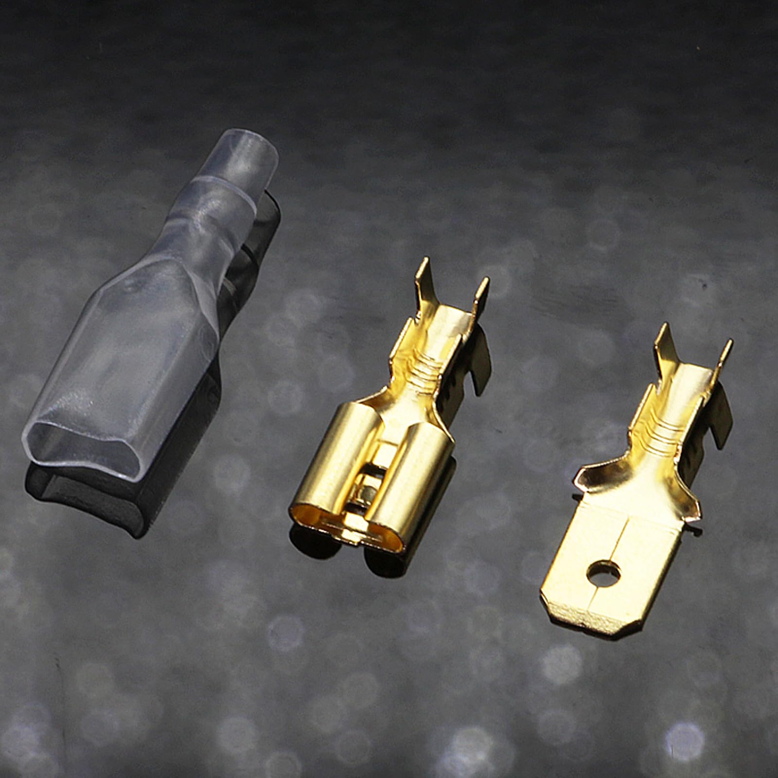 JOYELEC Kit 520 Pezzi Terminali Elettrici - Connettori A Crimpare Per Auto, 2.8/4.8/6.3mm - Foto 10