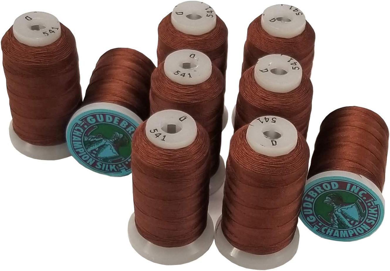 Simply Silk Beading Thread Cord Size E Chestnut 0.0128 Inch