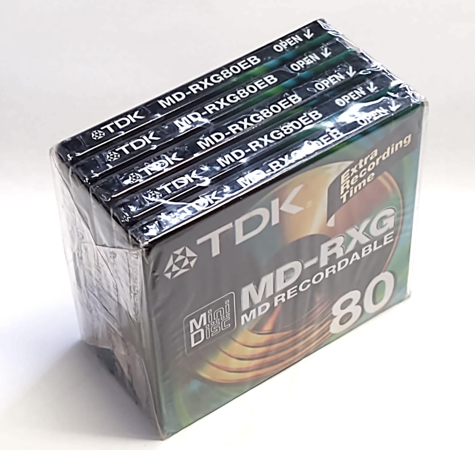 TDK mdrxg80 Mini Disc 5er-Pack