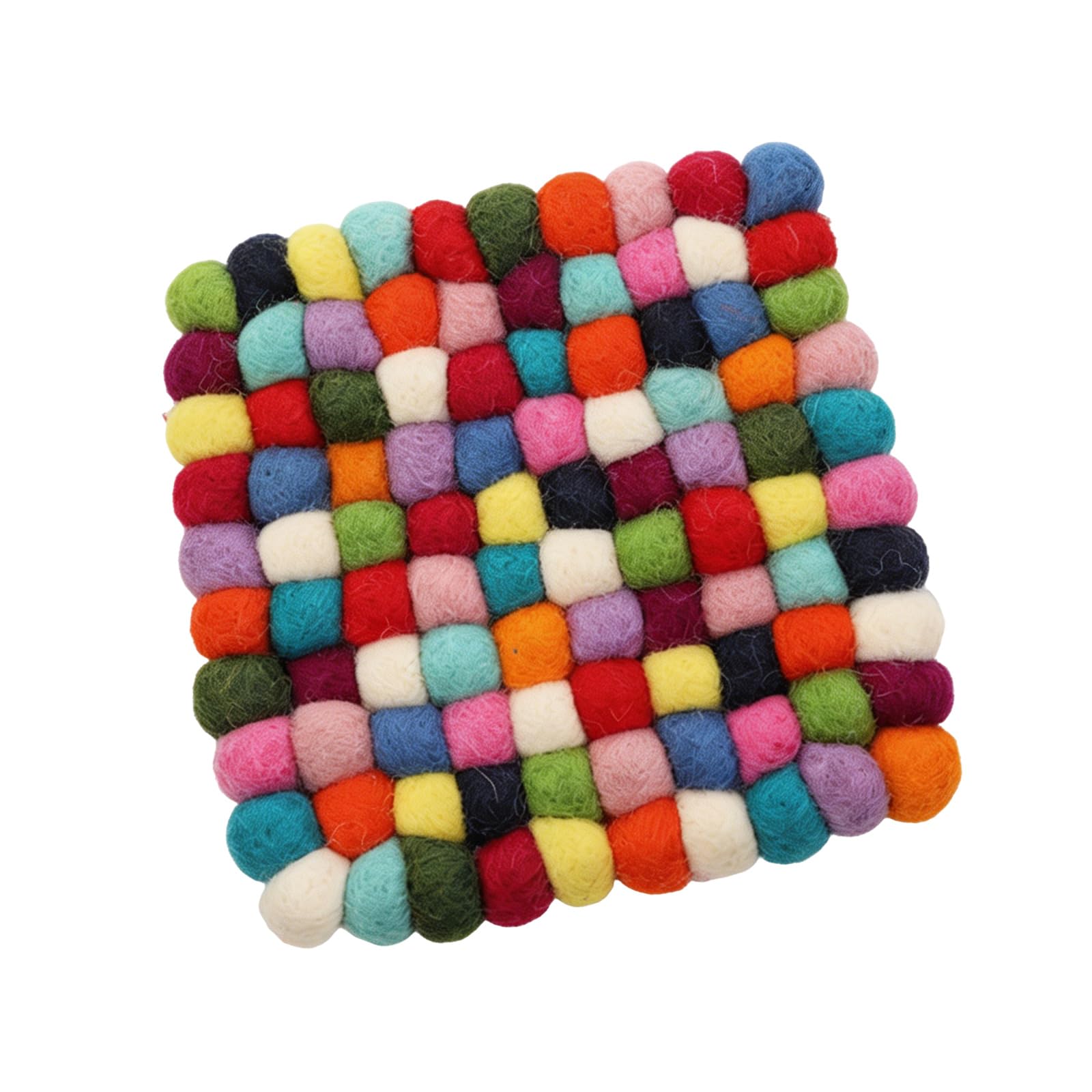 Placemat for Dining Table Woollen Pots Trivet Nonslip Pan Holder for Daily Use and Special Event Dining Table Defender