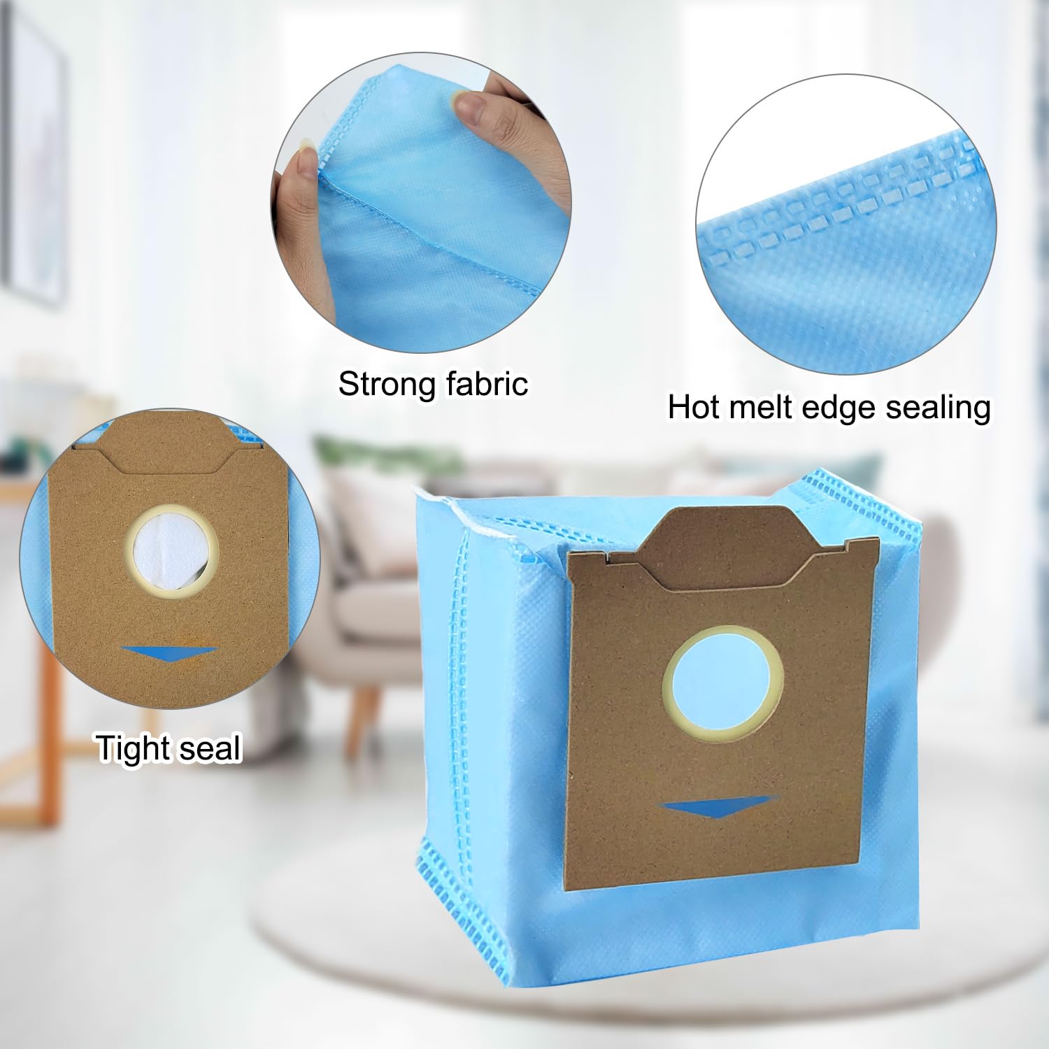 Sacchetti di ricambio per aspirapolvere per Yeedi Cube per
