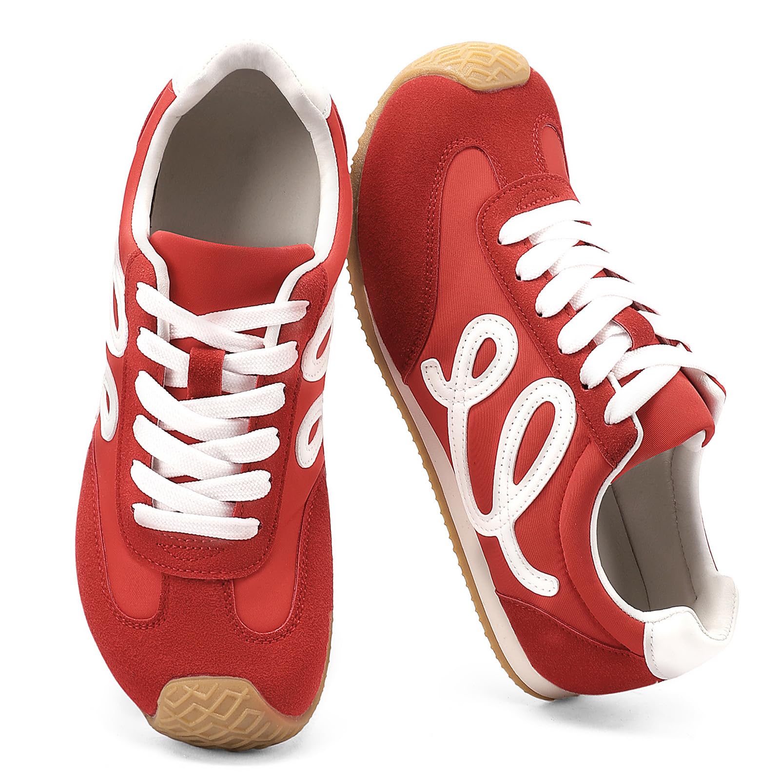 Wide Toe Box Sneakers for Women Light Weight Casual Tennis Shoes Memory Foam Non Slip Ret…
