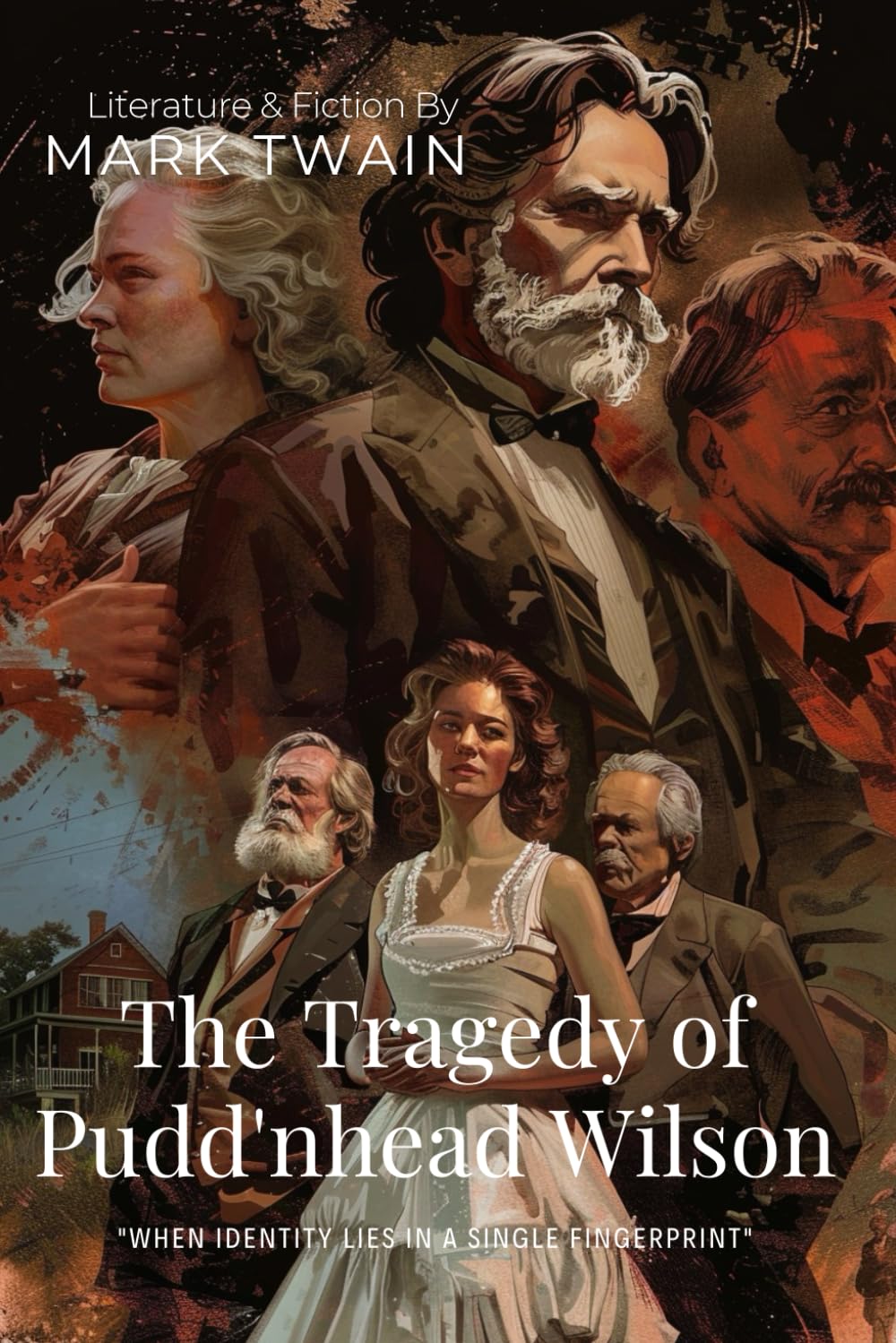 The Tragedy of Pudd'nhead Wilson By Mark Twain (Illustrated & Annotated): A Dark Tale of Switched Identities in the Antebellum South