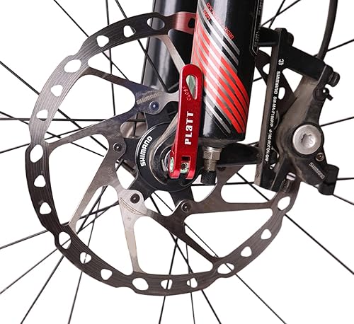 Miniatura 5 de PLATT Pinchos de cubo de rueda de bicicleta, brochetas de liberación rápida MTB eje delantero y trasero apto para bicicleta de carretera, bicicleta