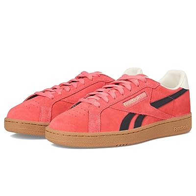 Reebok Lifestyle Club C Grounds UK Shoes Sunset Coral/Black/Gum
