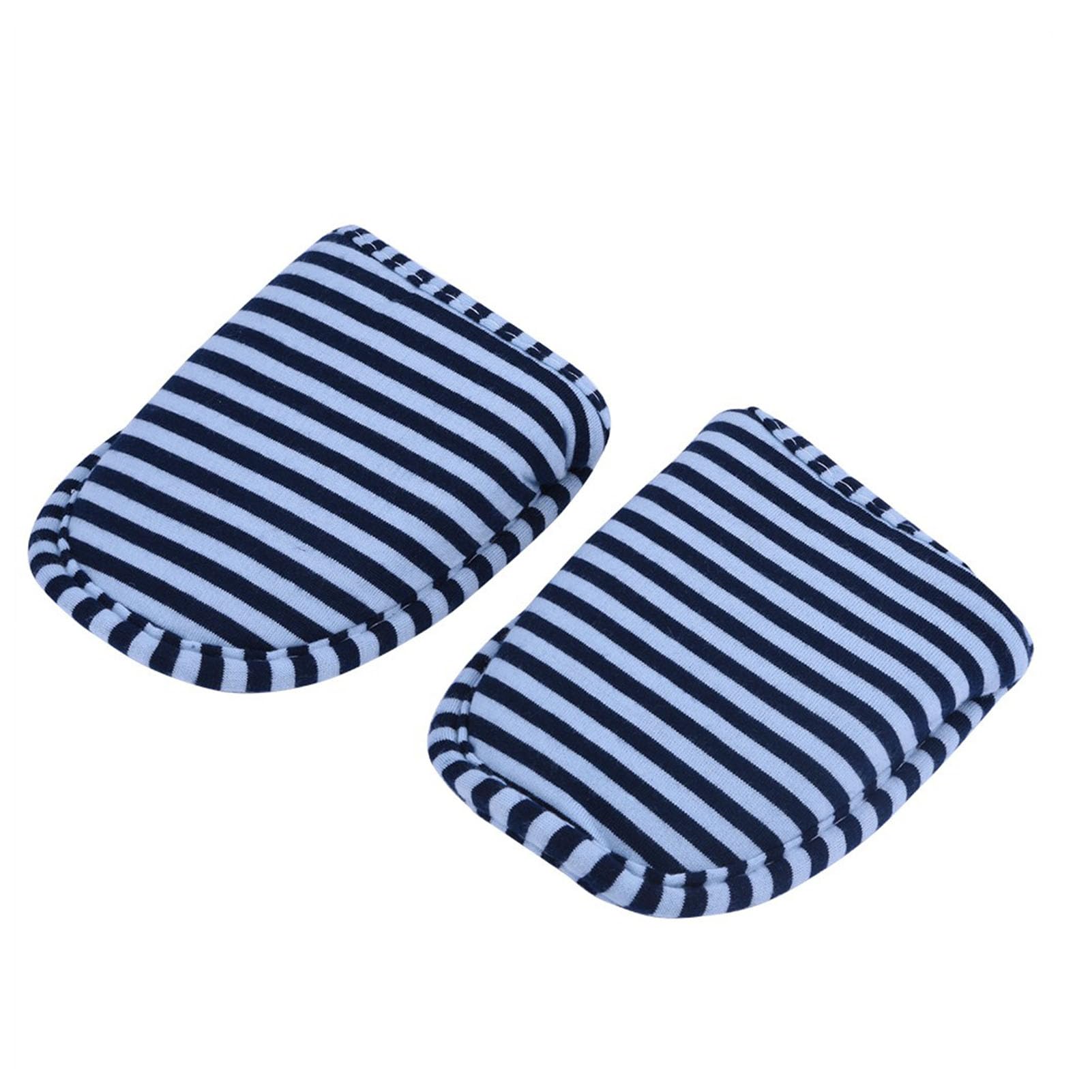Ausla Pantofole da Viaggio, Pantofole Pieghevoli in Cotone con Suola Antiscivolo per Viaggi Indoor, Morbide e Traspiranti, Lavabili, Riutilizzabili