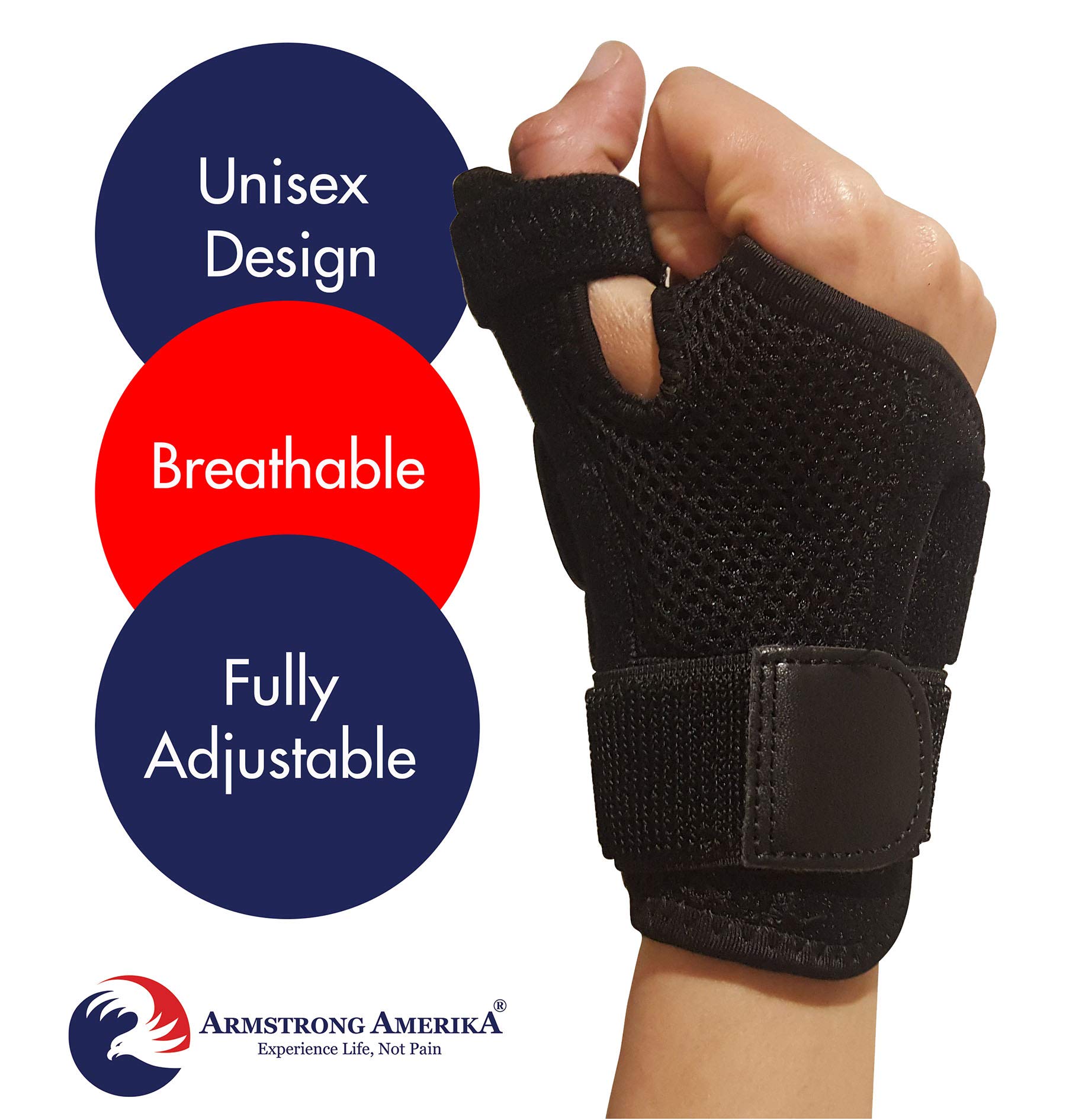 Thumb Brace with Wrist Support Thumb Support for Tendonitis. Thumb