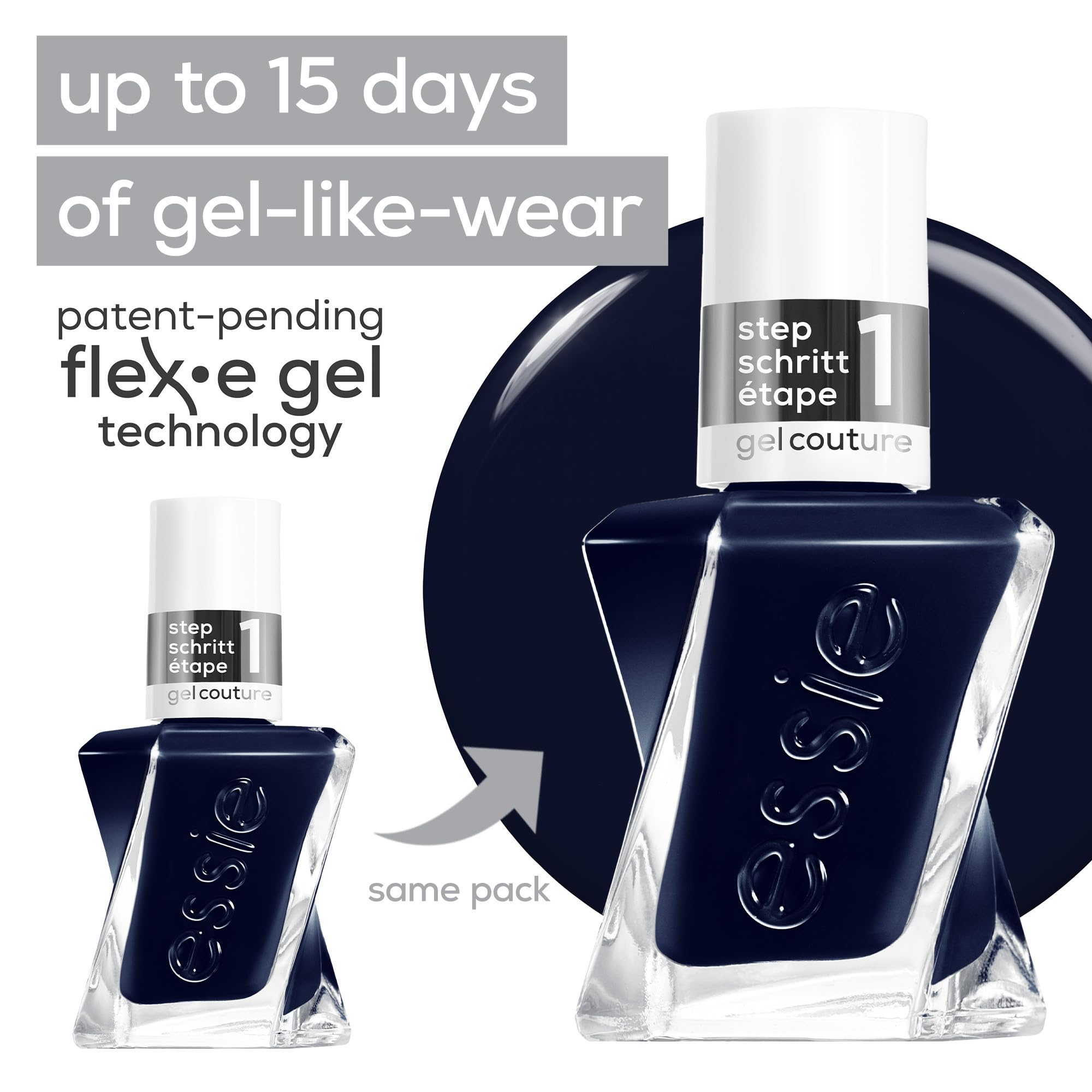 Essie Lakier do paznokci Gel Couture 400 Caviar Bar