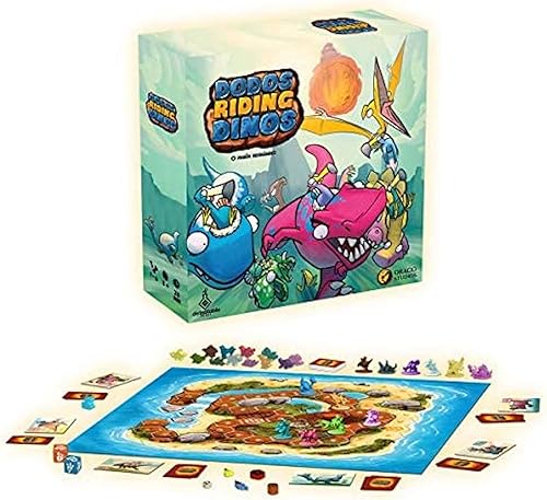 Miniatura 3 de Draco Studios Dinosaurios montando Dodos (DAO-42100)