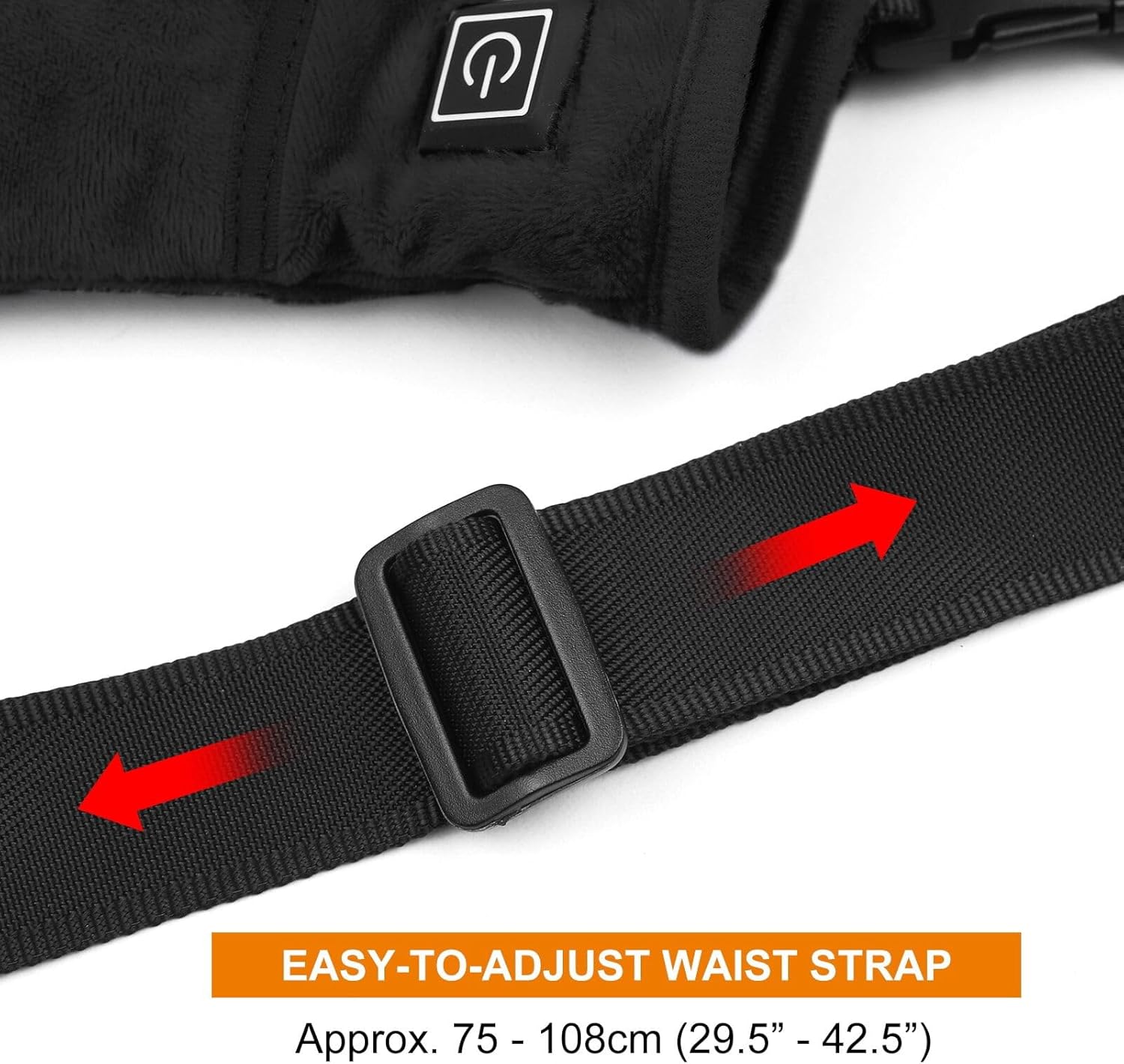 Electric Heated Hand Warmer Muff Cold Weather Thermal Glove Waist Bag for Hunting Skiing Camping Insulated Hand Warmers