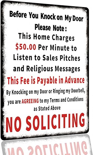 Miniatura 13 de Letrero de metal con texto en inglés "No Trespassing" para decoración de pared, letrero de aluminio para puerta, patio, garaje, hogar, bar, café, Ya