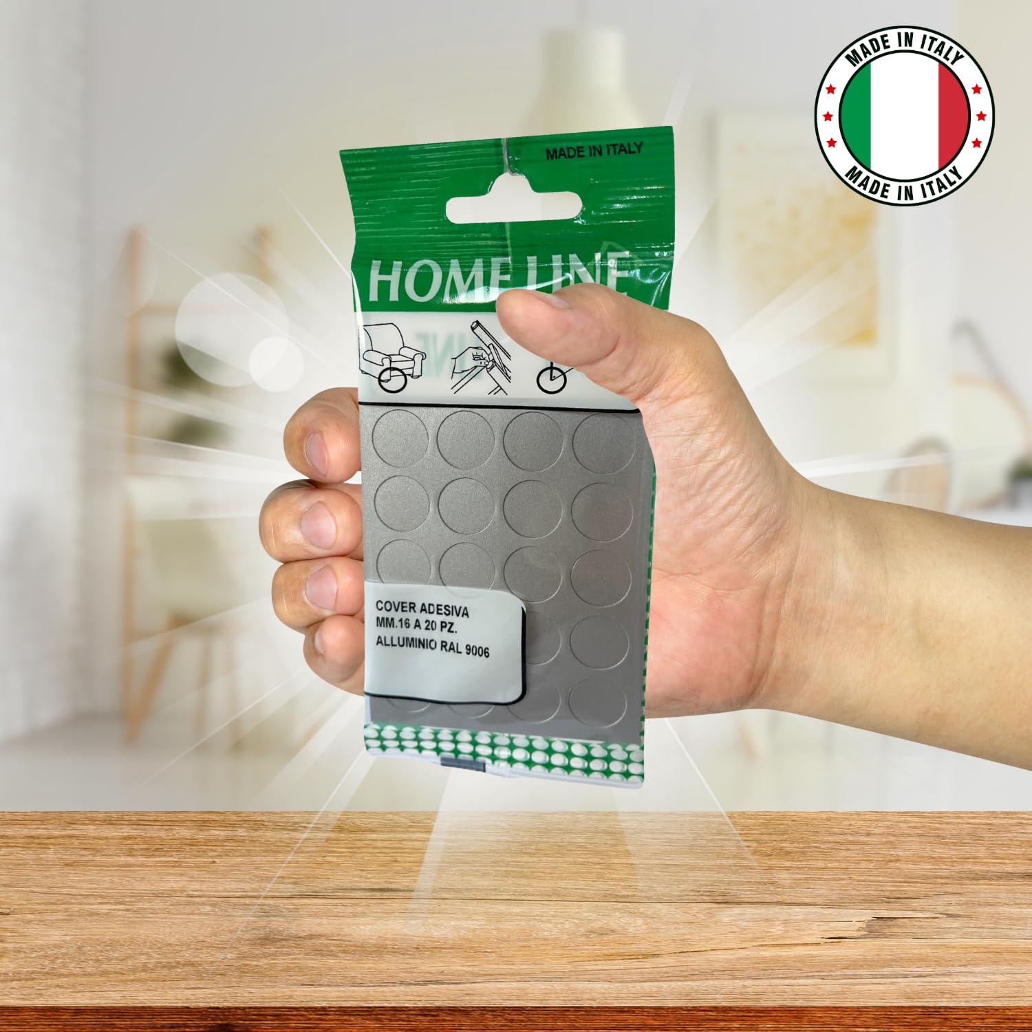 54 Pz/foglio 21mm Autoadesivo Tappo A Vite Coperchio Rotondo Mobili Adesivi In Legno Mestiere Scrivania Armadio Cassetto Arte Applique Decorazioni Per La Casa Mxbc