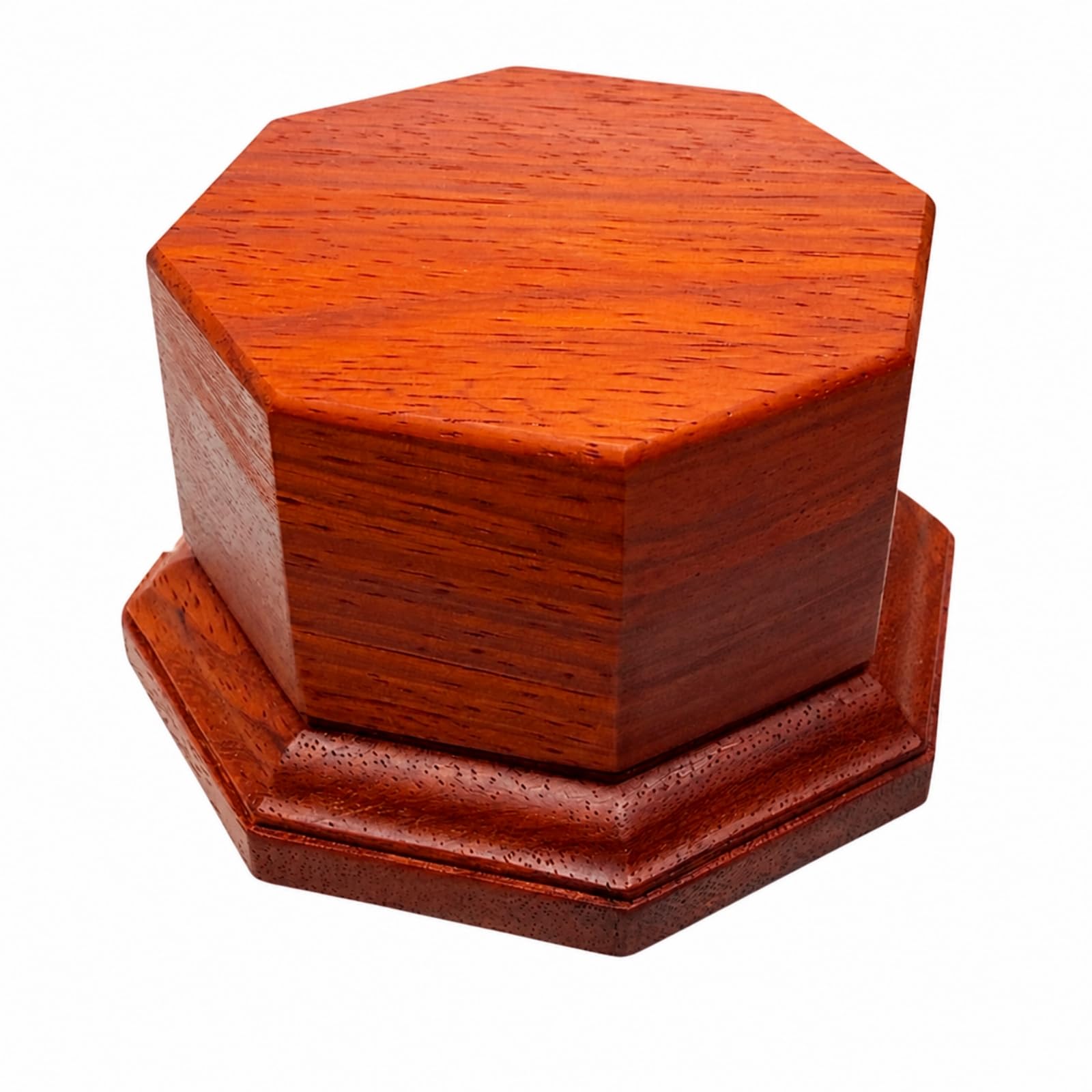 mit Achteckig Basis Achteckig Figurensockel Dekorativ Ausstellungssockel für Regal , 10x10