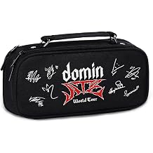 Kpop Pencil Case Large Capacity Bag Storage Pouch for Stray Kids Fans Merch, Black