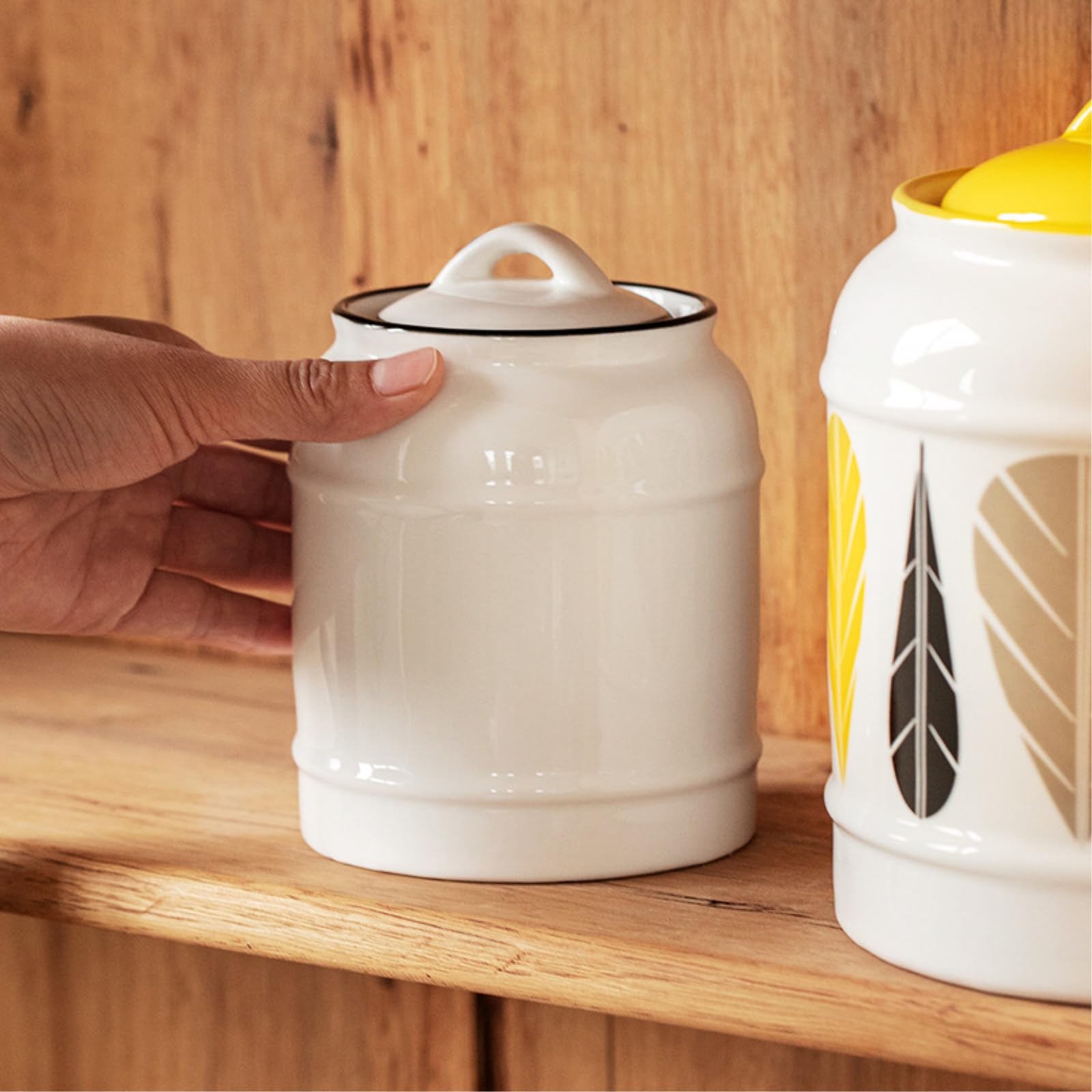 Vaso sigillato colore sottosmalto da cucina per la casa squisita personalità ornamenti-medio