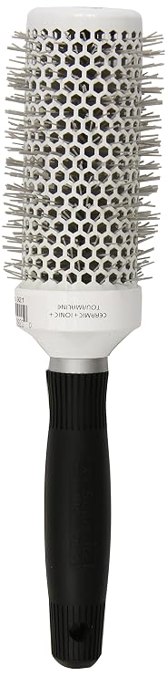 Elegant Brushes Superlite X5 Ceramic Round Brush, White, 2.25 Inch