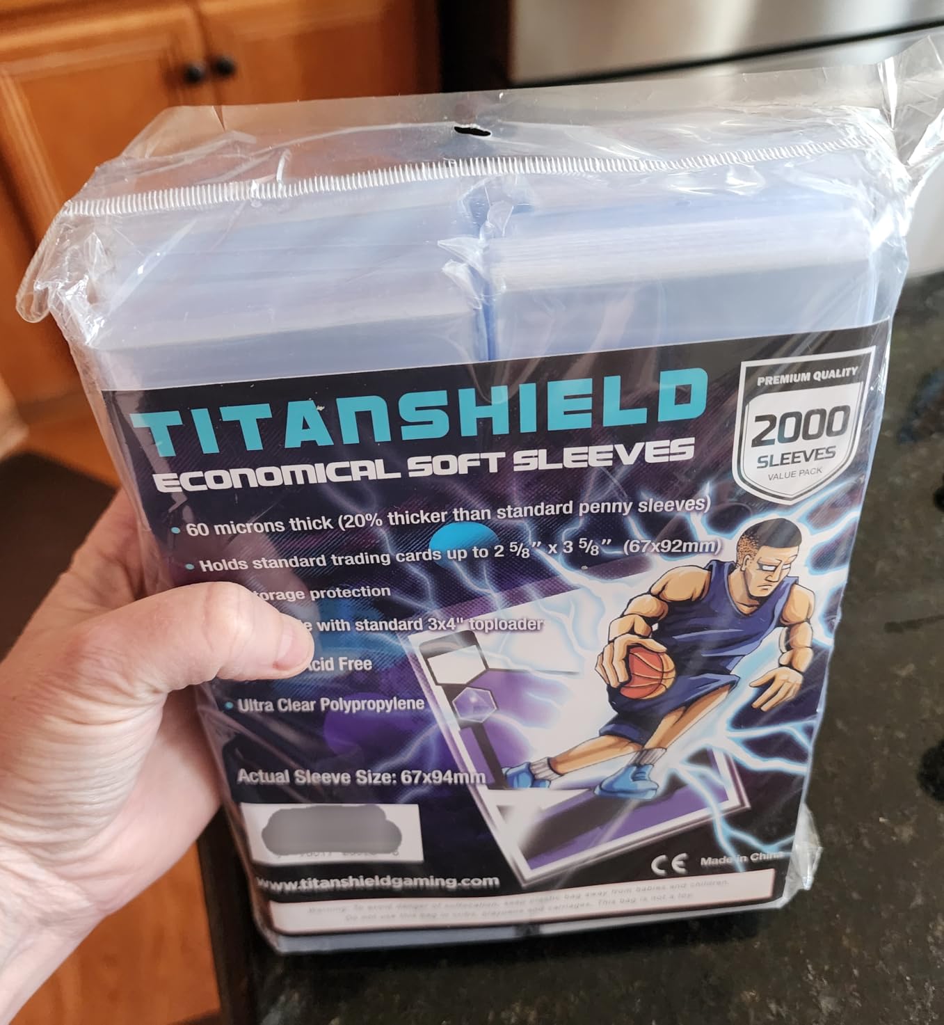 500 Soft Plastic Card Sleeves (5 Packs Of 100) - Penny Sleeves For Pokemon,  MTG & Sports Cards