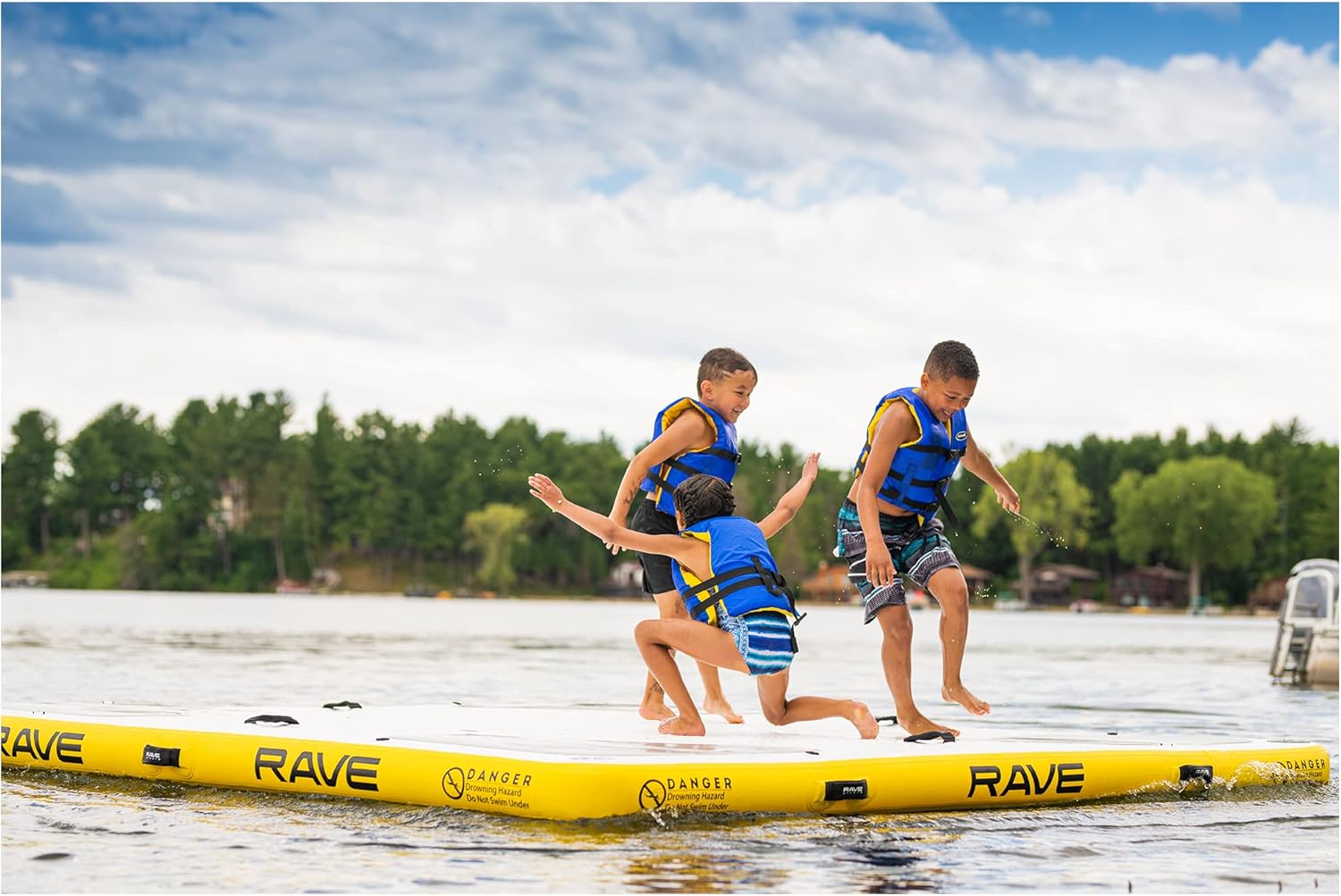 RAVE Sports, Aqua Dock 10, Floating Water Mat