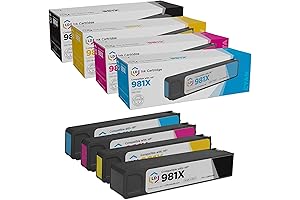 HP 981 Remanufactured Ink Cartridge for HP 556 and MFP 586 Printers,...
