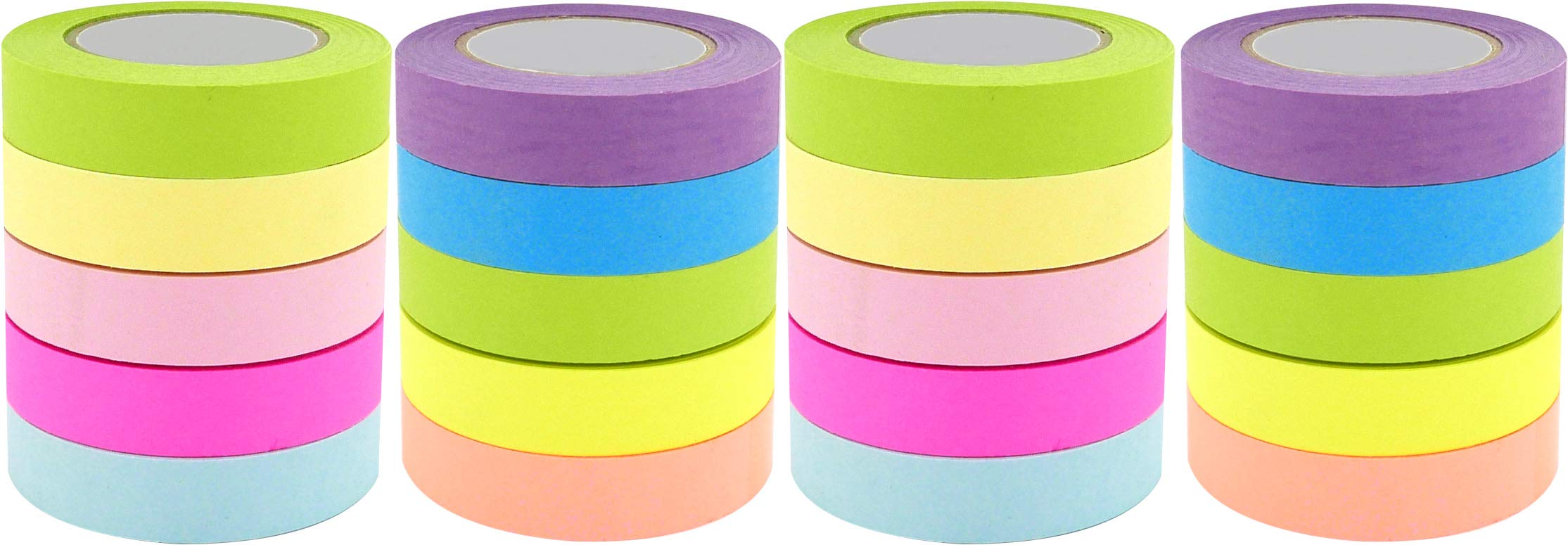 Rouleau de notes adhésives 4A papier repositionnable 4A 018-18 mémo multicolore - 4