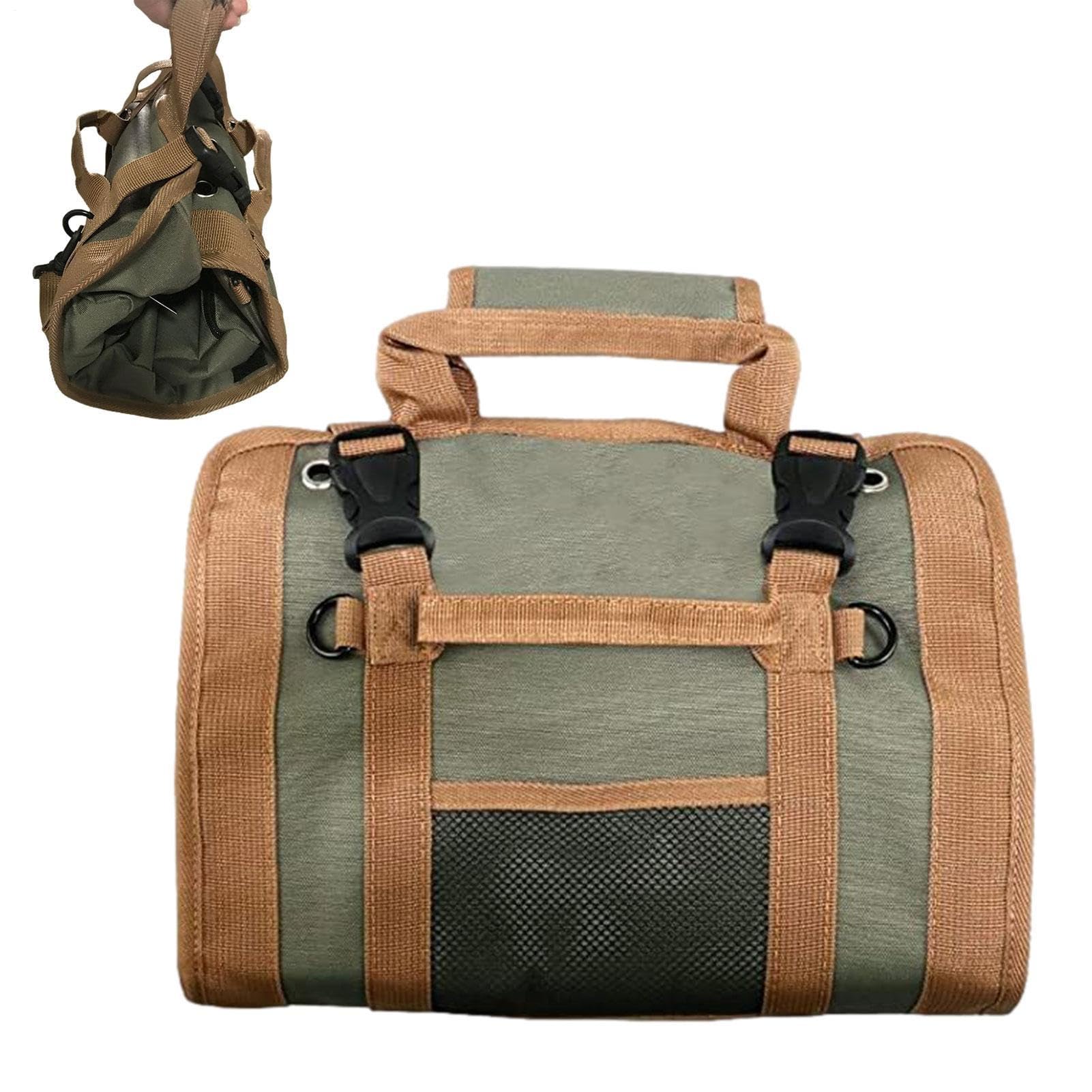Bolsa Herramientas Con Ruedas Organizador Equipo Con 6 Bolsillos Rodante | Almacenamiento Para Herramientas Para Mecánicos, Electricistas, Construcción, Garaje, Exterior, Jardinería Y