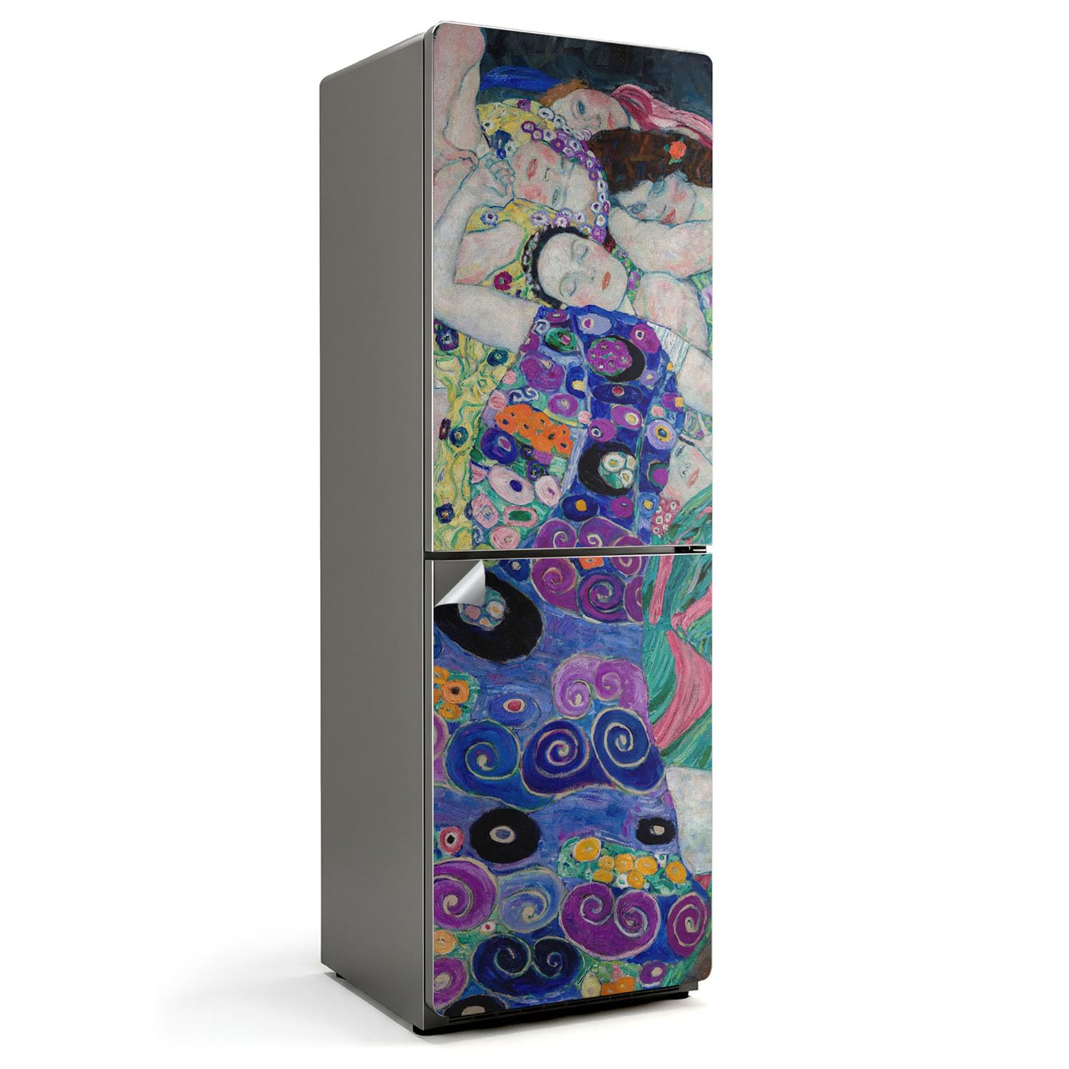 Sticker pour réfrigérateur Klimt 60x190 cm impression artistique haute définition