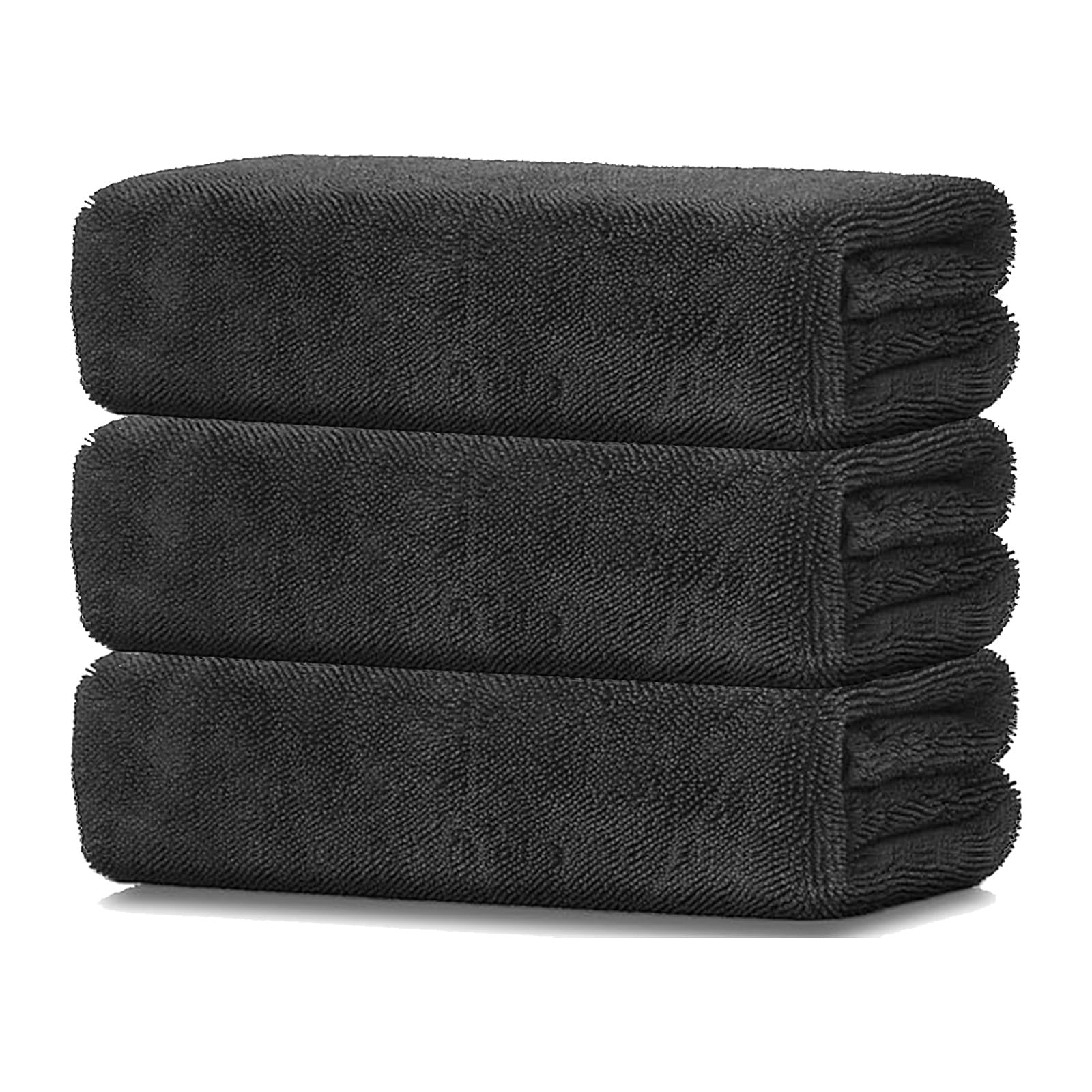 Ściereczka czyszcząca - Premium Extra Large, ręczniki z mikrofibry, pierścień, bezpieczne do mycia samochodu, czyszczenia gospodarstwa domowego i suszenia zwierząt(60 * 160cm(3pack))
