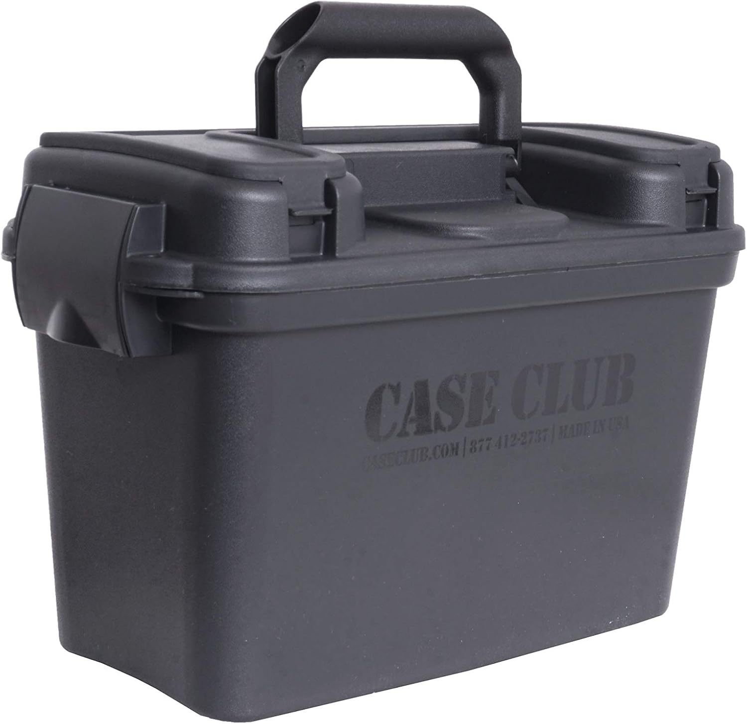 Case Club 123+ Miniature Figurine Hard Shell Carrying Case - Fits Warhammer 40k, DND, Battletech, Citadel & More! This Tabletop Army Travel & Storage Case Will Organize Your D&D and Warhammer 40k Set